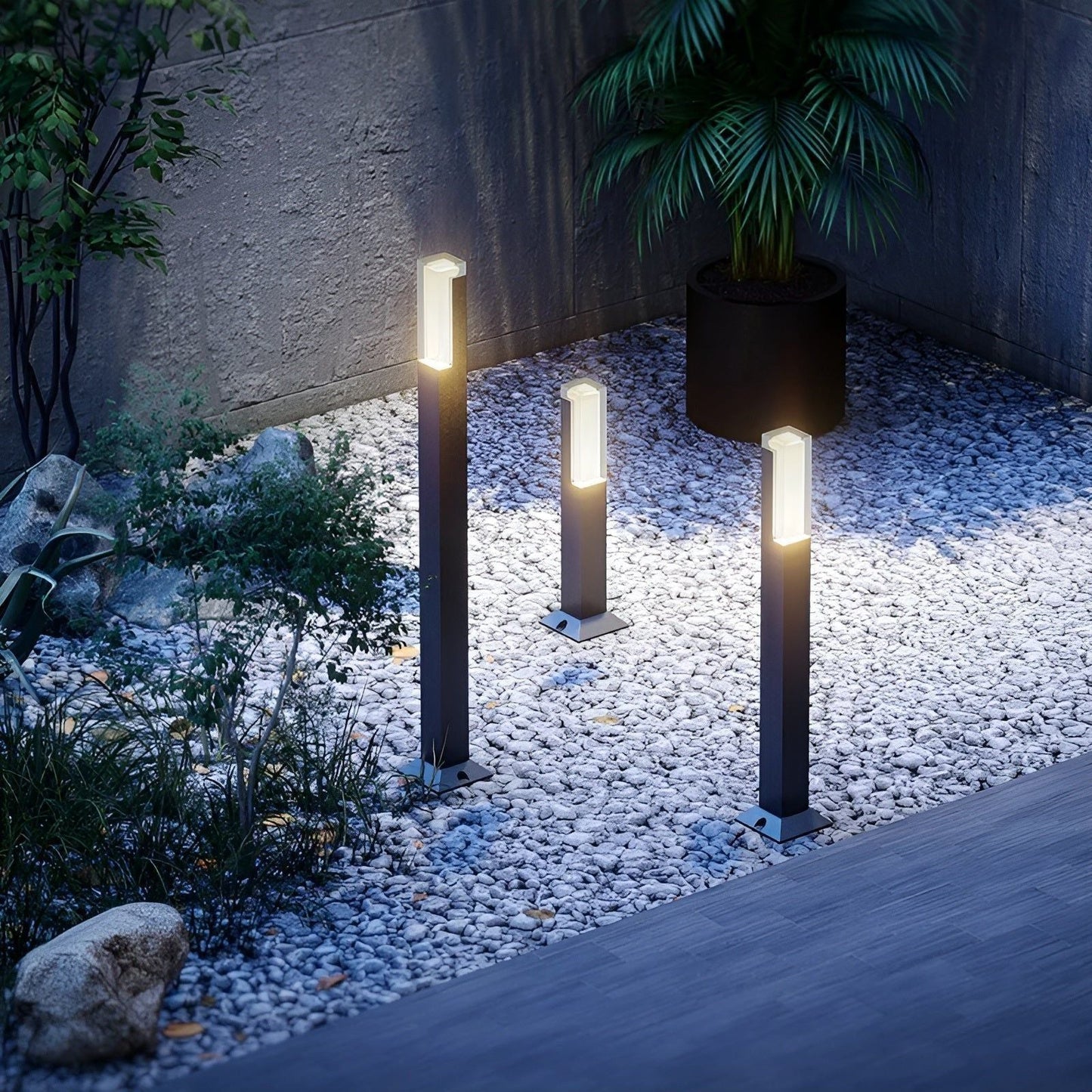 LumaGarten Glow - Moderne LED Gartenbeleuchtung für den Außenbereich