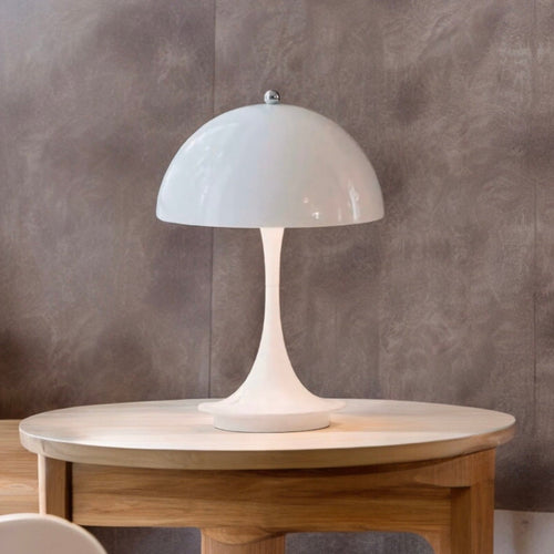 LumaAura - Kabellose Tischlampe im modernen Pilz-Design – Dimmbar & 3 Lichtfarben 1