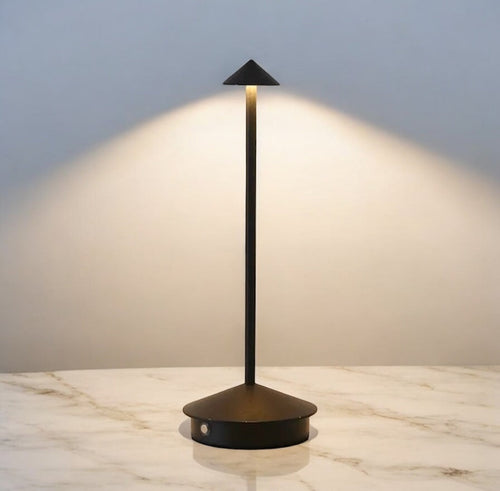 LumenAura - Kabellose Tischlampe mit Akku | Dimmbar & Wetterfest für Innen und Außen 0