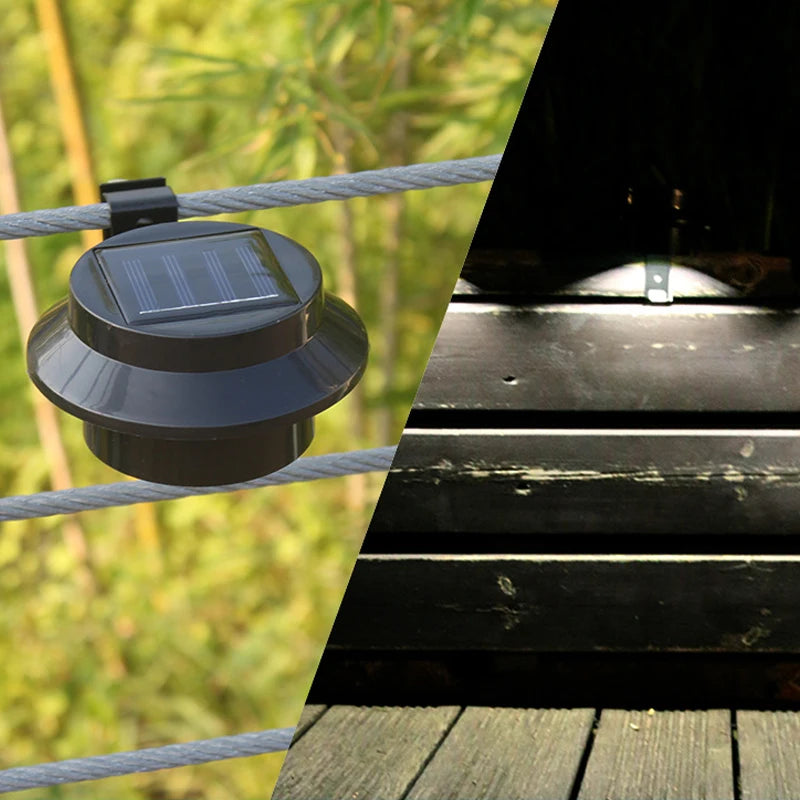 LumenSpot - Solar LED Gartenstrahler für Wand und Zaunbeleuchtung