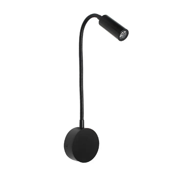 GlowFlex - Flexibele LED Wandleuchte für Bett, Schreibtisch und Wandmontage, Modernes Design