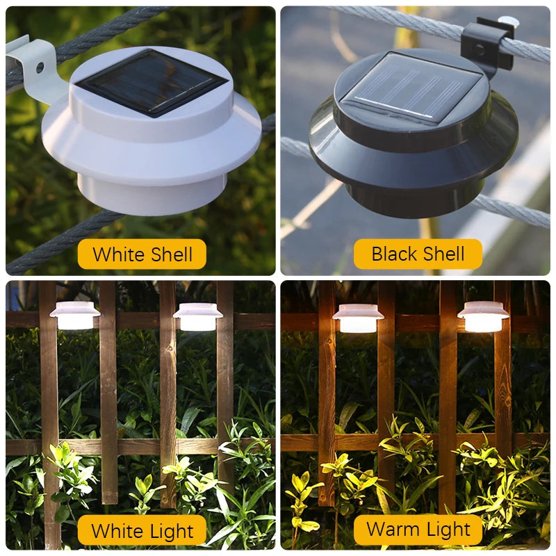LumenSpot - Solar LED Gartenstrahler für Wand und Zaunbeleuchtung