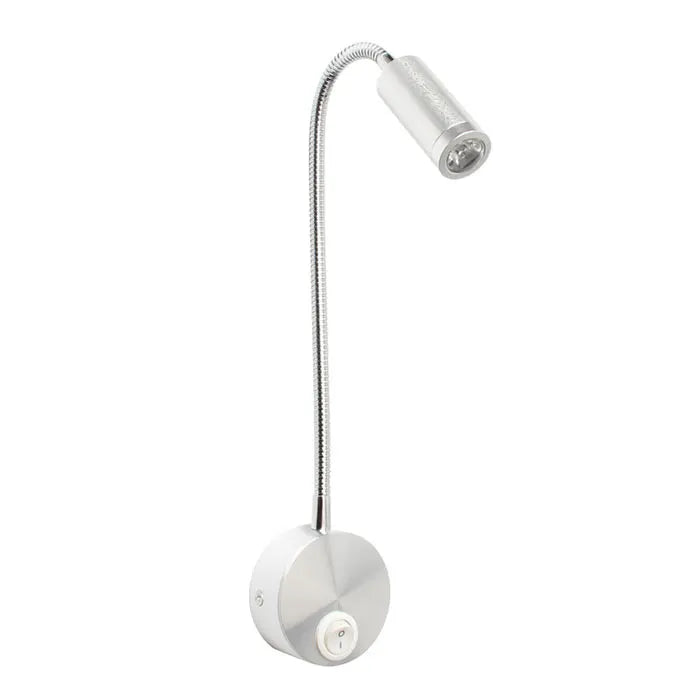 GlowFlex - Flexibele LED Wandleuchte für Bett, Schreibtisch und Wandmontage, Modernes Design