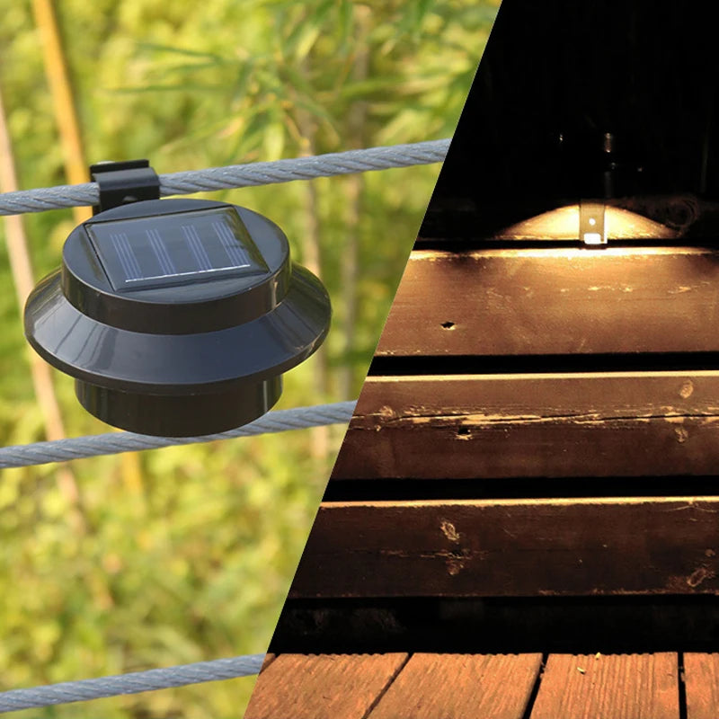 LumenSpot - Solar LED Gartenstrahler für Wand und Zaunbeleuchtung