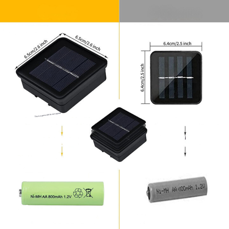 FlareLuxe - Solar Lichterketten im Marokkanischen Stil für elegante Außenbeleuchtung