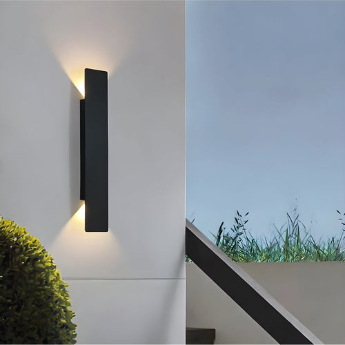 LumenLite - Stilvolle wetterfeste LED-Wandleuchte für den Garten