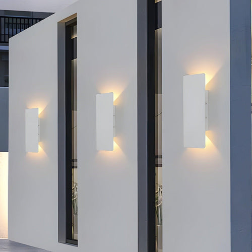 LumenLite - Stilvolle wetterfeste LED-Wandleuchte für den Garten