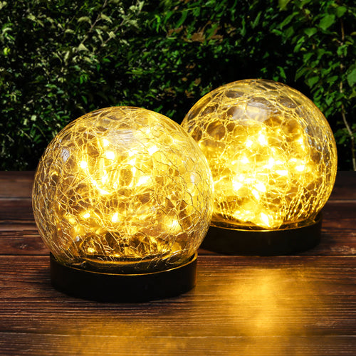 SolarIllume - Solarbetriebene LED Gartenleuchte für draußen, wasserdicht