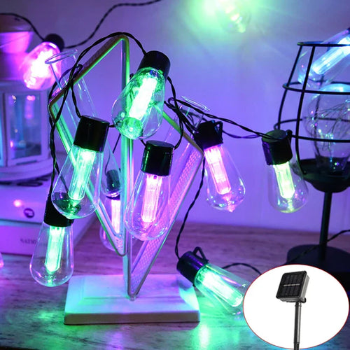 LumaTwigs - Hochbelastbare Solar Lichterkette für stilvolle Gartenbeleuchtung