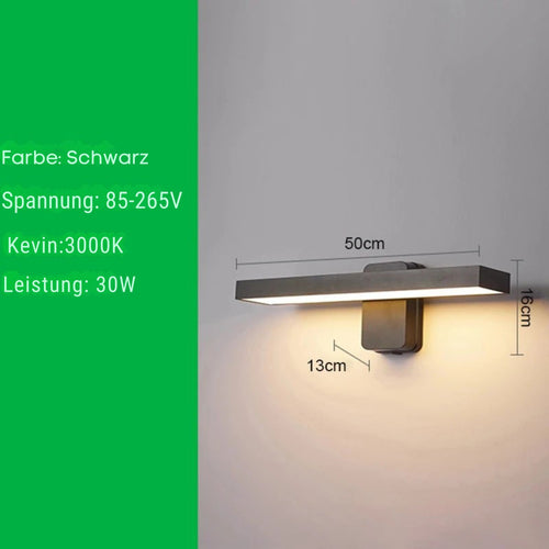 BrightNest - Elegante Außenbeleuchtung für Haus und Garten, Wandmontage, LED, IP65, Dämmerungssensor