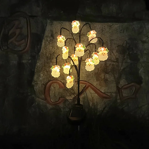 PumpkinGlow - Solarbetriebene Gartenlichter für Herbstliche Atmosphäre und Dekoration