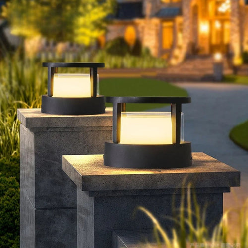LumaVista - Solar Gartenleuchte für stilvolle Gartenbeleuchtung mit LED