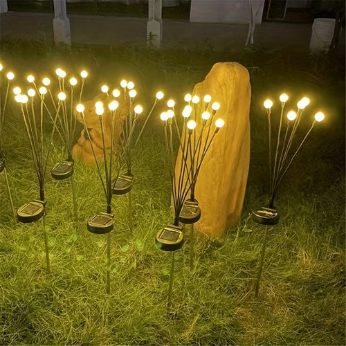 StellaLume – Solar Sternleuchten mit beweglichen Lichtern für romantische Gartenbeleuchtung