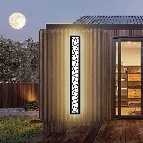 LumiSteel - Edelstahl Außenwandleuchte mit LED für Garten und Terrasse, IP65 wasserdicht
