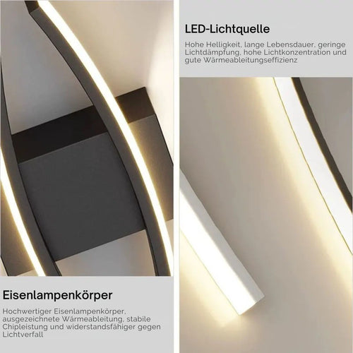 LichtZauber - Moderne LED-Wandleuchten Innen für Stilvolles Ambiente