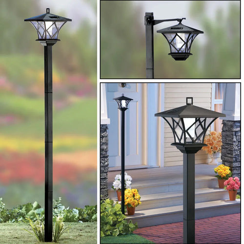 LumiBeacon - Solarbetriebene LED-Lichtmasten für einzigartige Gartenakzente