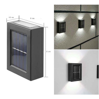 LumiWand – Wetterfeste LED-Solarleuchte für Terrasse und Garten