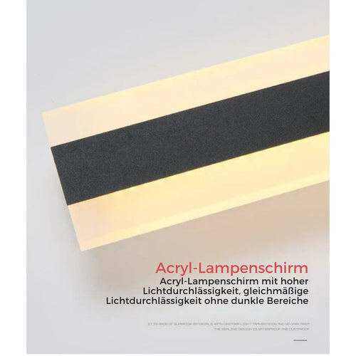 LumiRain – LED Wandleuchte für außen, wasserdicht