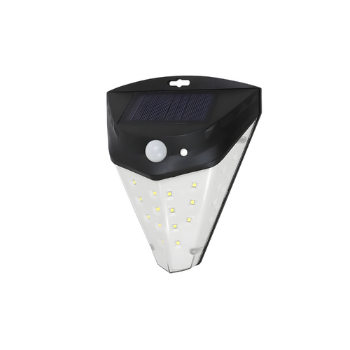 LumenSentry - Solar-Sicherheitsleuchte mit 230° Leuchtwinkel für umfassende Außenbeleuchtung