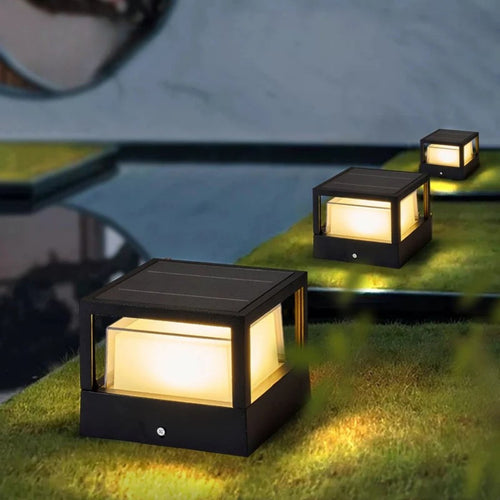 LumaVista - Solar Gartenleuchte für stilvolle Gartenbeleuchtung mit LED