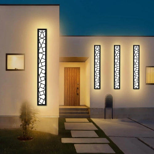 LumiSteel - Edelstahl Außenwandleuchte mit LED für Garten und Terrasse, IP65 wasserdicht