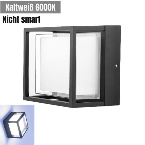 SmartStrahl - WiFi LED Wandleuchte für Garten und Balkon, RGB und dimmbar