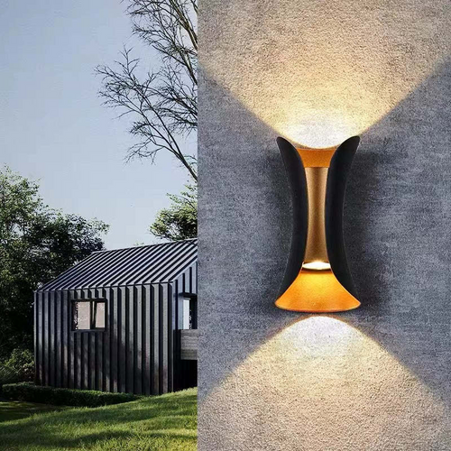 LumenPower - Wasserdichte LED Wandleuchte Außen für Elegante Gartenbeleuchtung-1