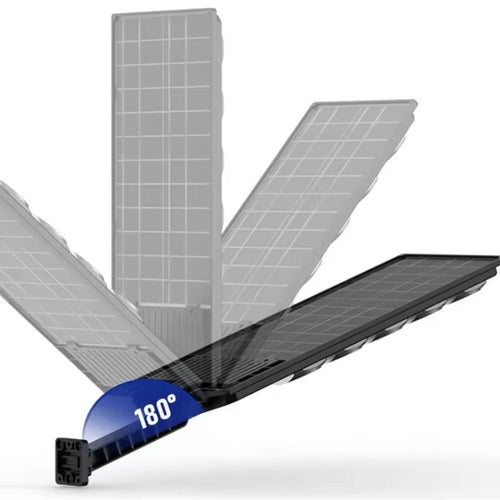 StreetLume - 1000W Solar LED Flutlicht für Straßen, Wege und große Außenbereiche