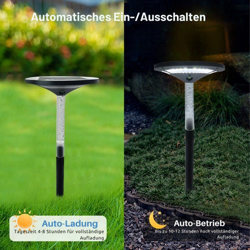 VerdantLuxe - Solar LED Gartenbeleuchtung für luxuriöse Außenbereiche und Wege