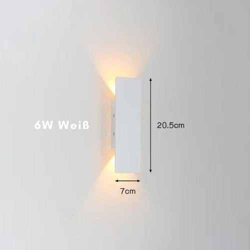 LumenLite - Stilvolle wetterfeste LED-Wandleuchte für den Garten