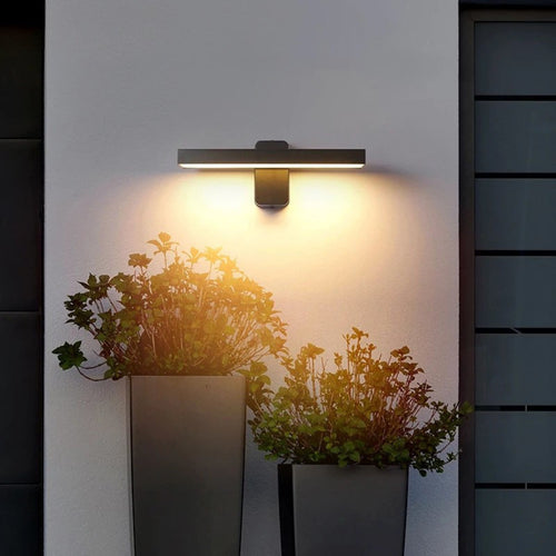 BrightNest - Elegante Außenbeleuchtung für Haus und Garten, Wandmontage, LED, IP65, Dämmerungssensor