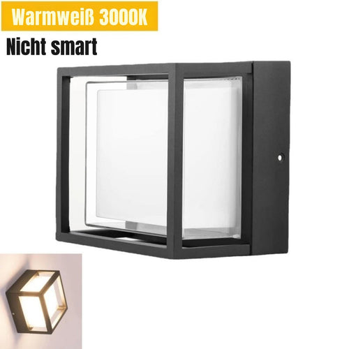SmartStrahl - WiFi LED Wandleuchte für Garten und Balkon, RGB und dimmbar