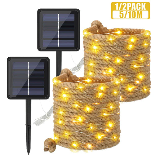 LumenLicht - Solar LED Lichterkette für Garten und Terrasse