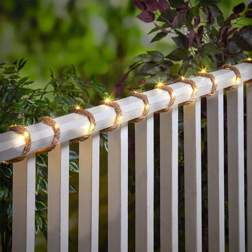 LumenLicht - Solar LED Lichterkette für Garten und Terrasse