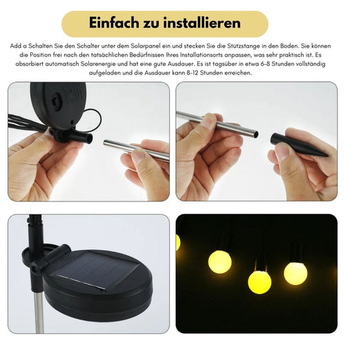 FireflyGlow - Solarleuchte für eine zauberhafte Außenbeleuchtung