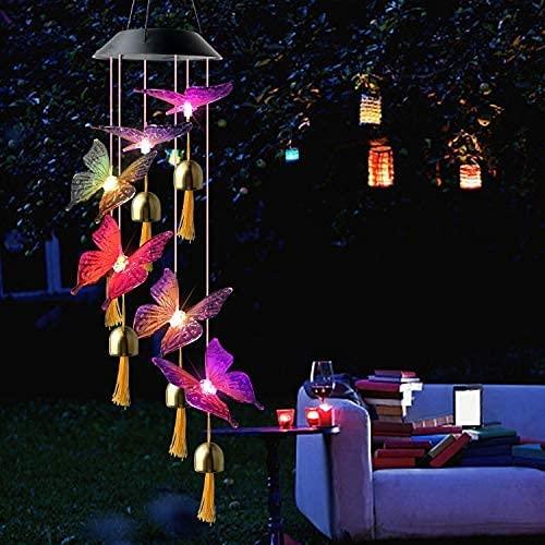 GlowFalter – Dekorative Solar-Klangspiele für Garten und Balkon mit sanften LED-Lichtern