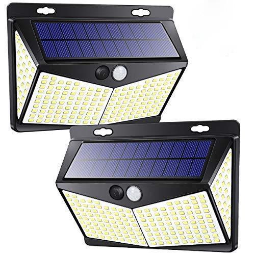 LumenMini - Kleine Solar LED Lampe mit Bewegungsmelder für gezielte Beleuchtung im Außenbereich