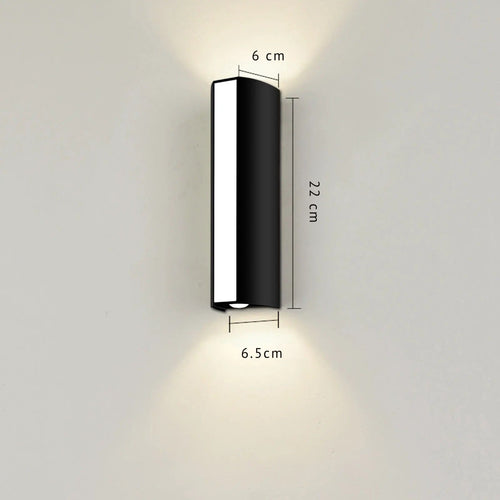 LumiBeam - Wasserdichte LED Wandlampe für Flur, Terrasse und Außenbereich