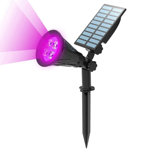 LumenRoot - Solarbetriebene Gartenlampe für den Rasen, langlebig und wasserdicht