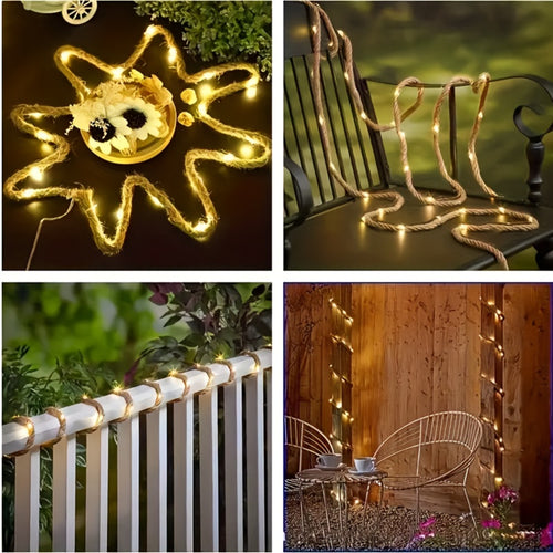 LumenLicht - Solar LED Lichterkette für Garten und Terrasse