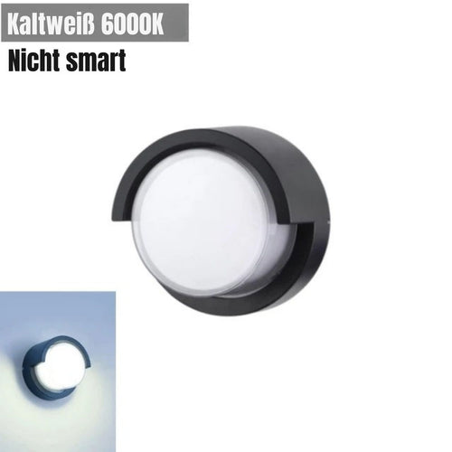 SmartStrahl - WiFi LED Wandleuchte für Garten und Balkon, RGB und dimmbar