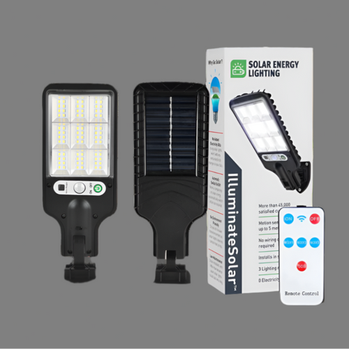 SolarLuxe - Umweltfreundliche LED-Solarleuchte mit Bewegungsmelder