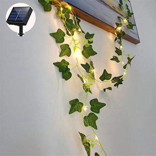 LumenLeaf - Solarbetriebene Ahornlichter für Gartenbeleuchtung und Dekoration