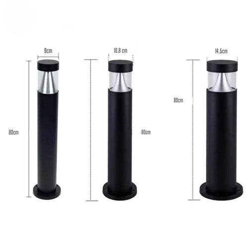 LumiBright - LED Außenlampe für Gartenbeleuchtung, Wasserdicht und Kabellos