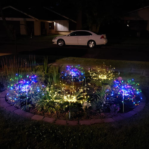 FireGlow - Solar Feuerwerk Gartenleuchten für einen magischen Außenbereich