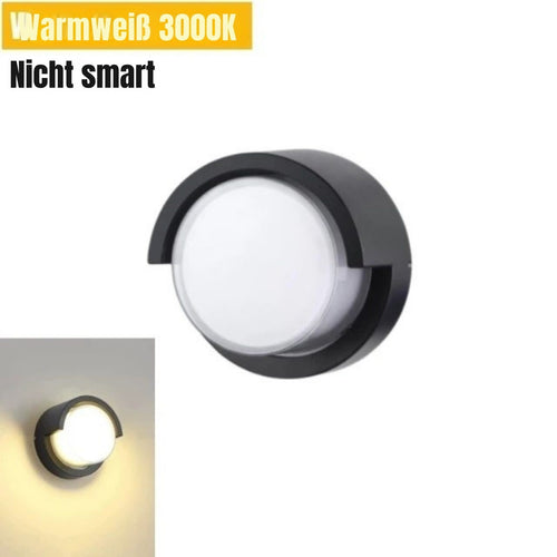 SmartStrahl - WiFi LED Wandleuchte für Garten und Balkon, RGB und dimmbar