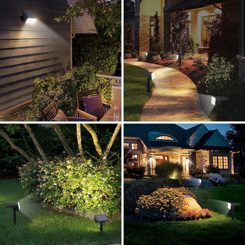 SolarAura - Stilvolle LED Solar Landschaftsleuchte für Garten und Terrasse