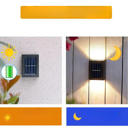LumiWand – Wetterfeste LED-Solarleuchte für Terrasse und Garten