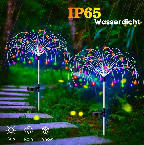 FairyGlow - Solar-LED-Feenlichter für bezaubernde Gartenwegdekorationen