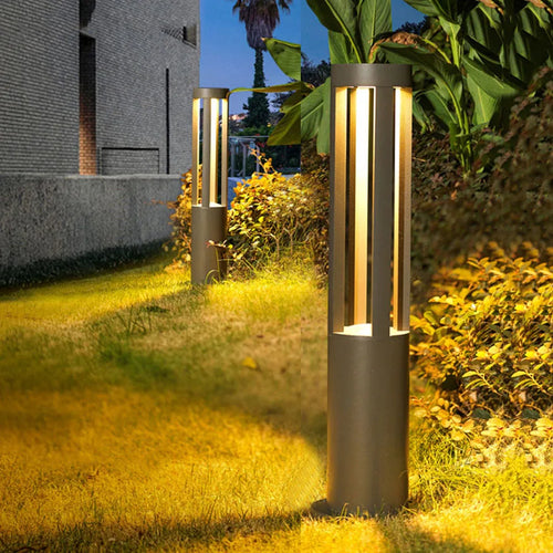 LumenStone - Robuste LED Gartenleuchte für natürliche Felsen-Optik im Außenbereich